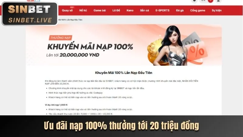 Thưởng Chào Mừng big79